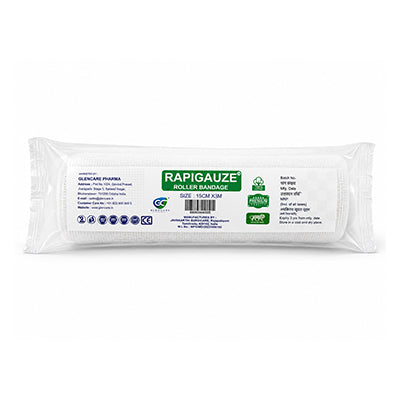 Roller Bandage (15 cm × 10 m) Pack of 10 Pieces, 30 TPI