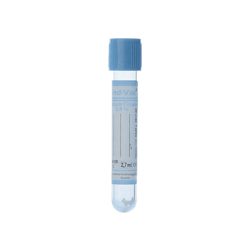 Vacuum Sodium Citrate Blood Collection Tube (1.8 ml) Pack of 100 Pieces