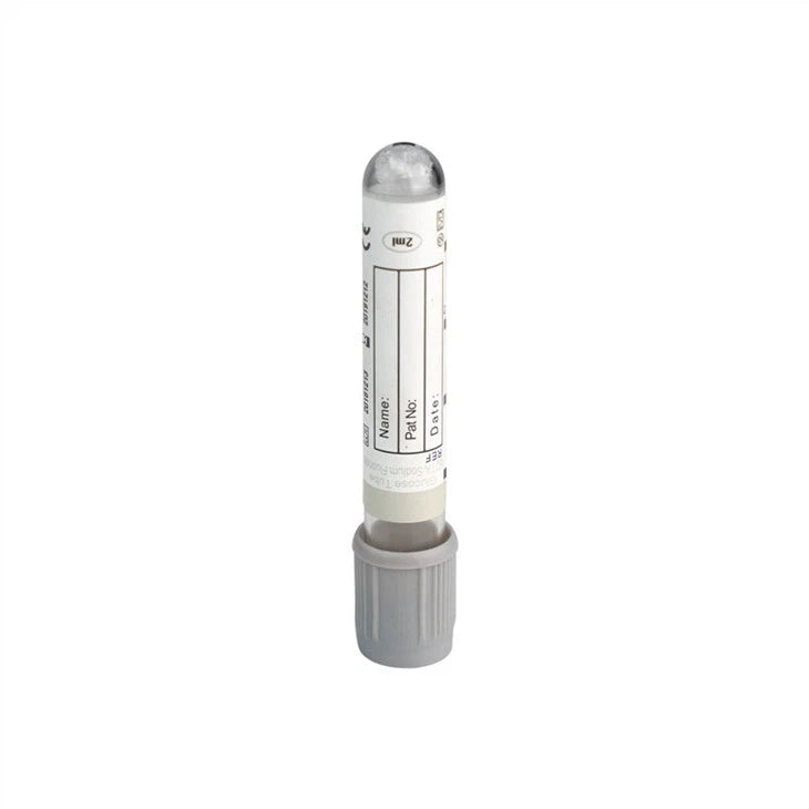 Non Vacuum Sodium Fluoride Blood Collection Tube (4 ml) Pack of 100 Pieces
