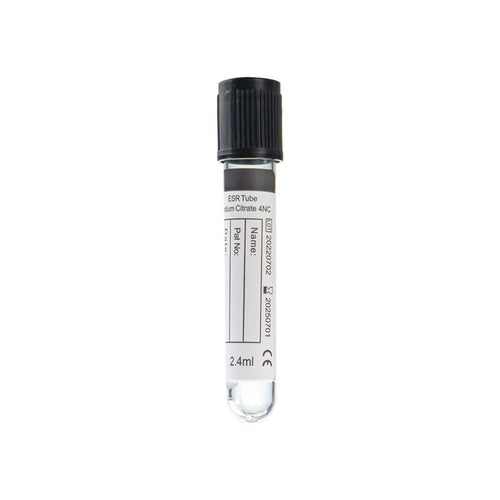 Non Vacuum ESR Blood Collection Tube (1.6 ml) Pack of 100 Pieces