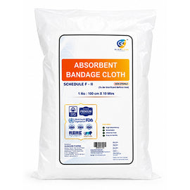 Gauze Bandage (5 cm × 10 m) Pack of 10 Pieces, 35 TPI