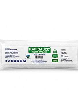 Roller Bandage (15 cm × 10 m) Pack of 10 Pieces, 30 TPI