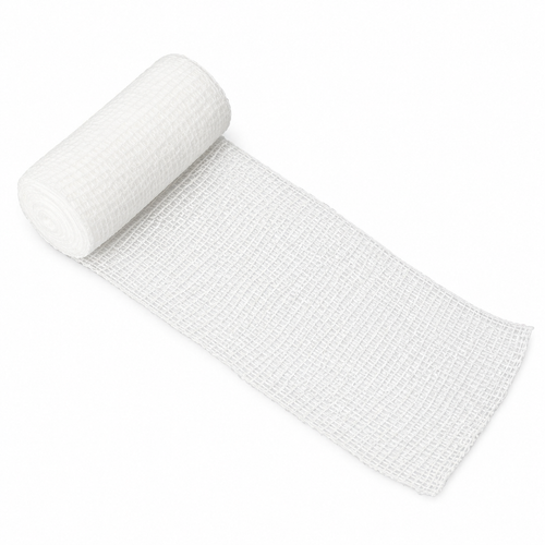 Roller Bandage (12 cm × 6 m) Pack of 10 Pieces, 30 TPI