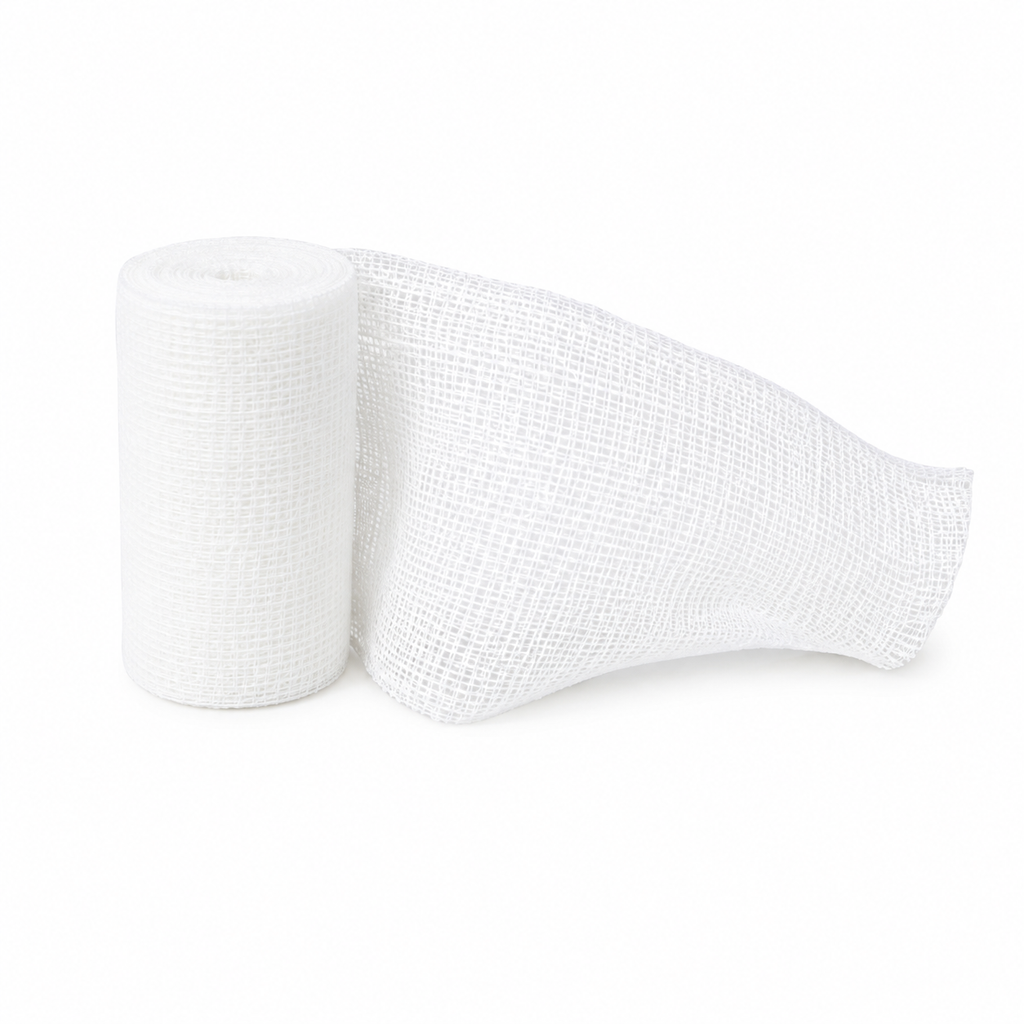 Roller Bandage (5 cm × 6 m) Pack of 10 Pieces, 30 TPI