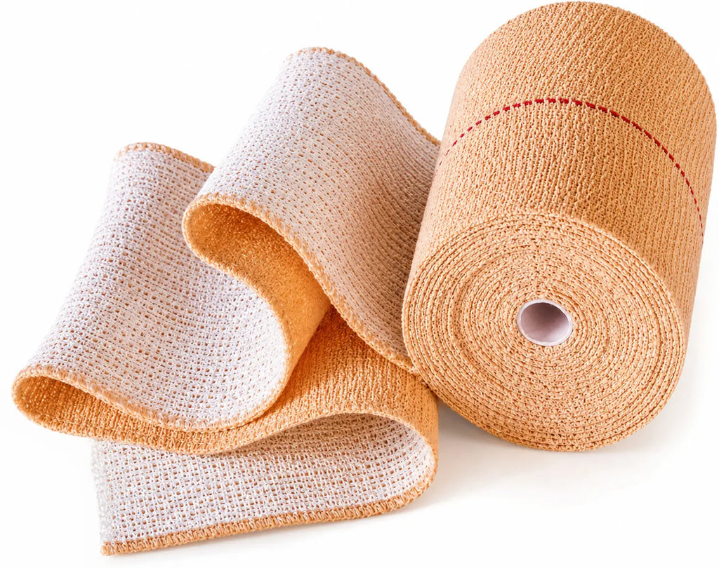 Elastic Adhesive Bandage (10 cm × 4/6 m) pack of 10 Pieces