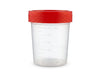 Non-Sterile Urine Container Red Cap (30 ml) Pack of 100 Pieces
