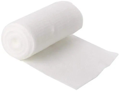 Roller Bandage (12 cm × 10 m) Pack of 10 Pieces, 30 TPI